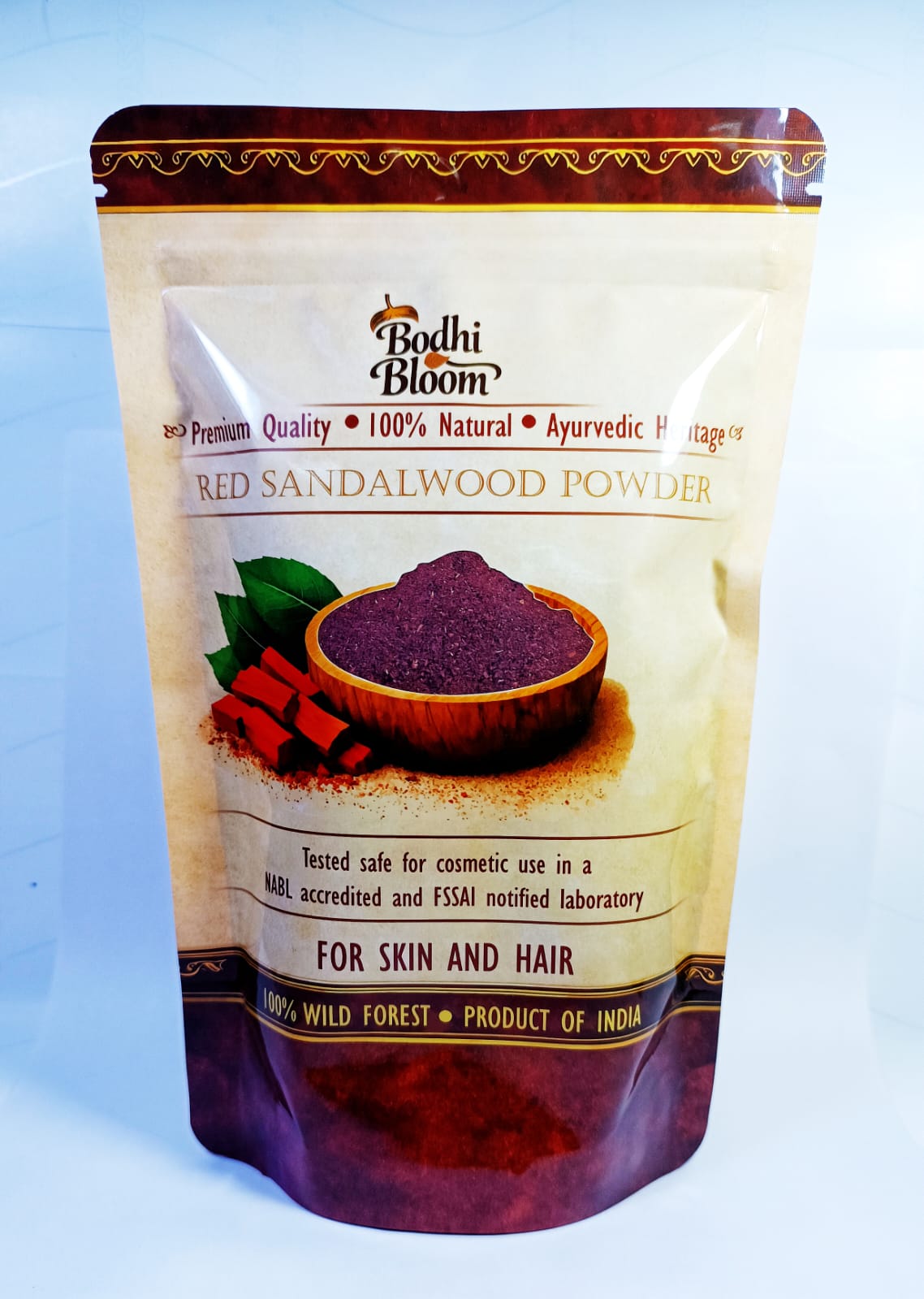 Bodhi Bloom 150g Red Sandalwood Powder Eco Pouch